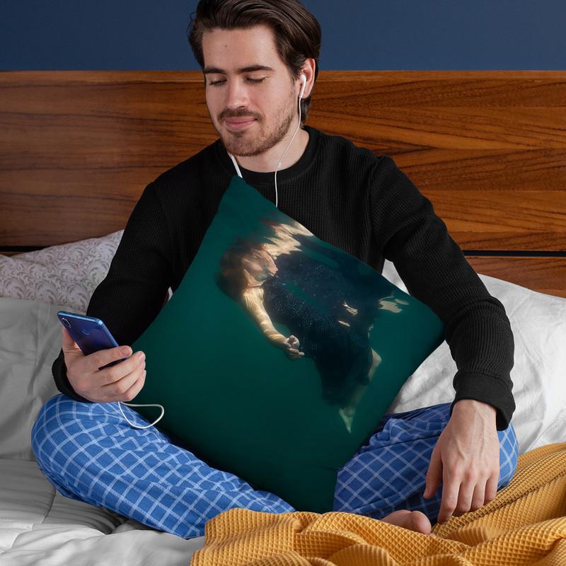 Connect Throw Pillow By Niklas Gustafson