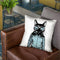 Cool Cat Throw Pillow By Niklas Gustafson