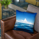 Deep Blue Throw Pillow By Niklas Gustafson