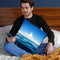 Deep Blue Throw Pillow By Niklas Gustafson