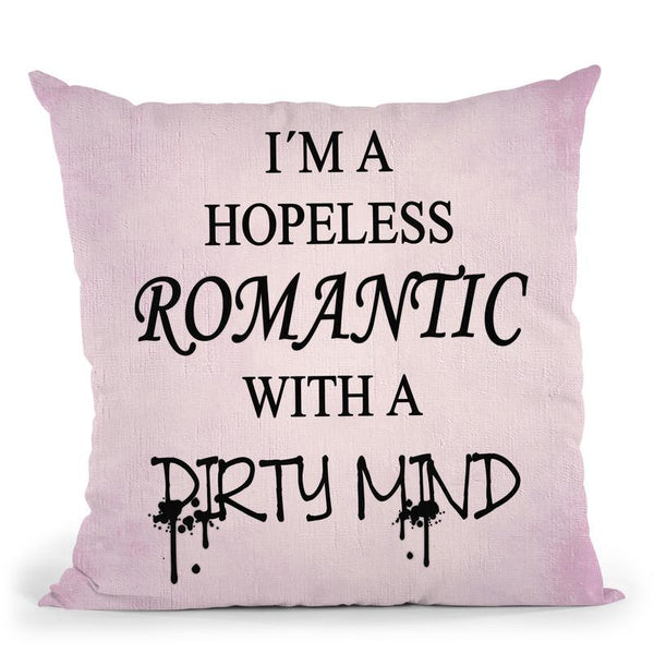 Dirty Romantic Throw Pillow By Niklas Gustafson