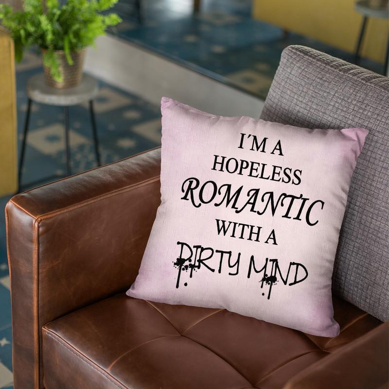 Dirty Romantic Throw Pillow By Niklas Gustafson