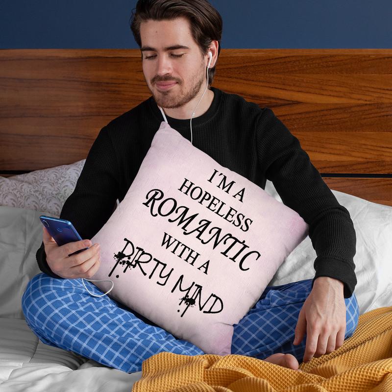 Dirty Romantic Throw Pillow By Niklas Gustafson