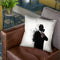Dissolution Of Man Throw Pillow By Niklas Gustafson
