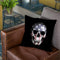 American Skull Throw Pillow By Niklas Gustafson