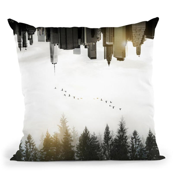 Duality Throw Pillow By Niklas Gustafson