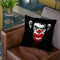 Evil Monkey Clown Throw Pillow By Niklas Gustafson