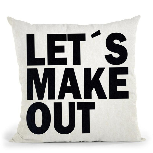 Let'S Make Out Throw Pillow By Niklas Gustafson