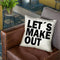 Let'S Make Out Throw Pillow By Niklas Gustafson