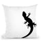 Lizard Throw Pillow By Niklas Gustafson