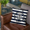Navy Striped Nautica Throw Pillow By Niklas Gustafson