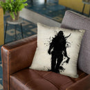 Apocalypse Hunter Throw Pillow By Niklas Gustafson