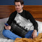 New York Skyline - Black And White Throw Pillow By Niklas Gustafson
