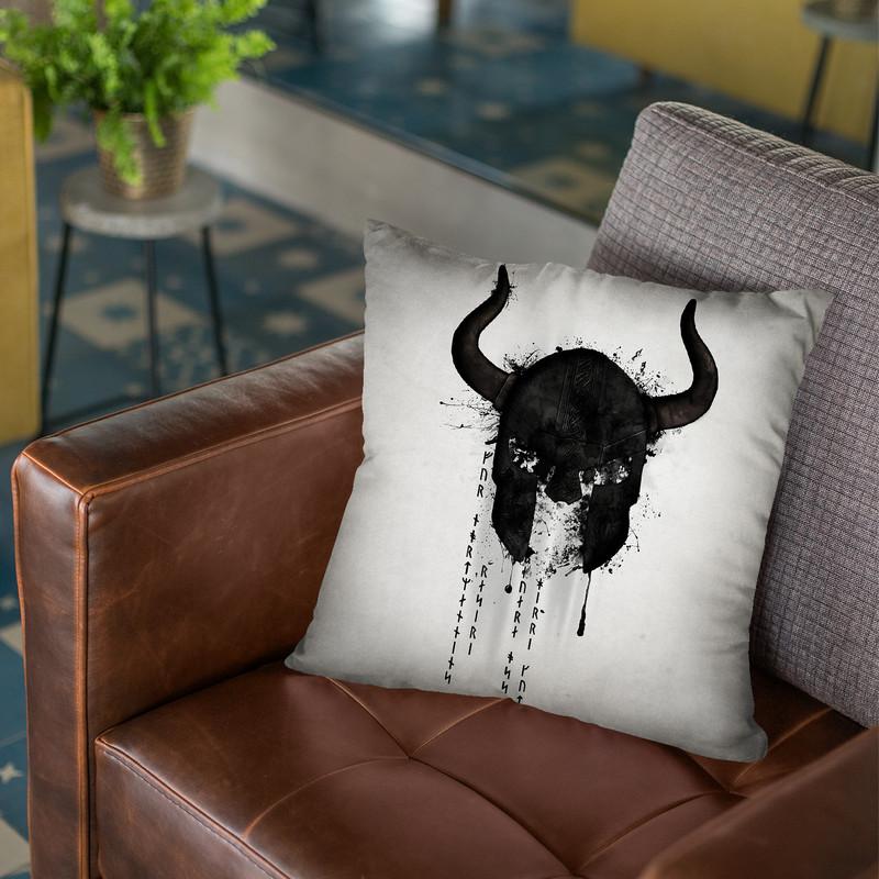 Northmen Throw Pillow By Niklas Gustafson
