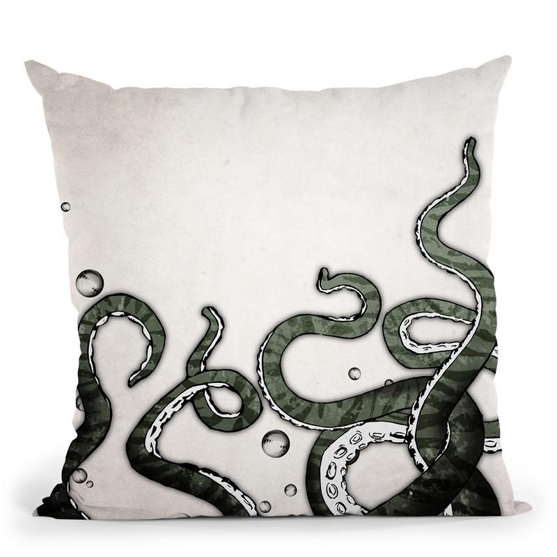 Octopus Tentacles Throw Pillow By Niklas Gustafson