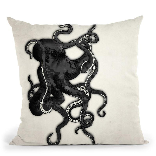 Octopus Throw Pillow By Niklas Gustafson