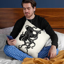 Octopus Throw Pillow By Niklas Gustafson