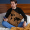 Old Wrinkled World Map Throw Pillow By Niklas Gustafson