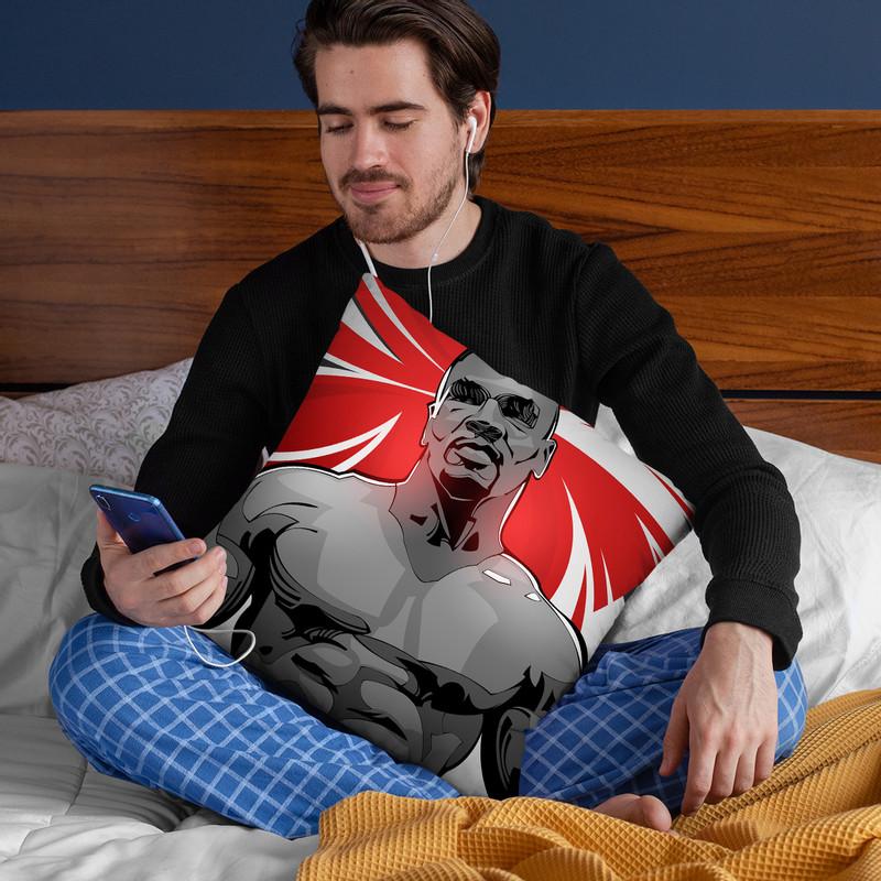 Tyson Throw Pillow By Nikita Abakumov