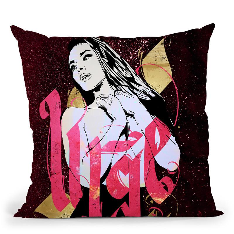 Urge Throw Pillow By Nikita Abakumov