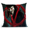 V For Vendetta Throw Pillow By Nikita Abakumov