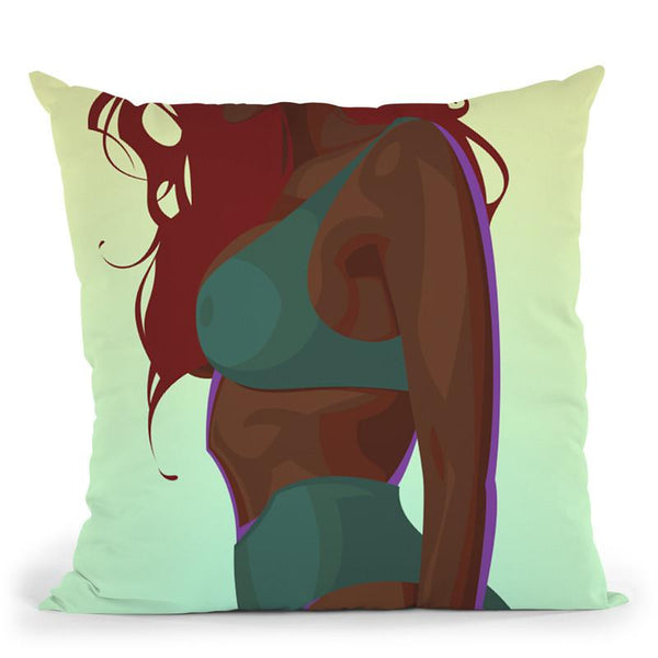 Vivianne Throw Pillow By Nikita Abakumov
