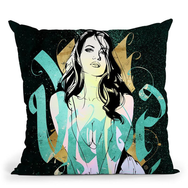 Vigor Throw Pillow By Nikita Abakumov