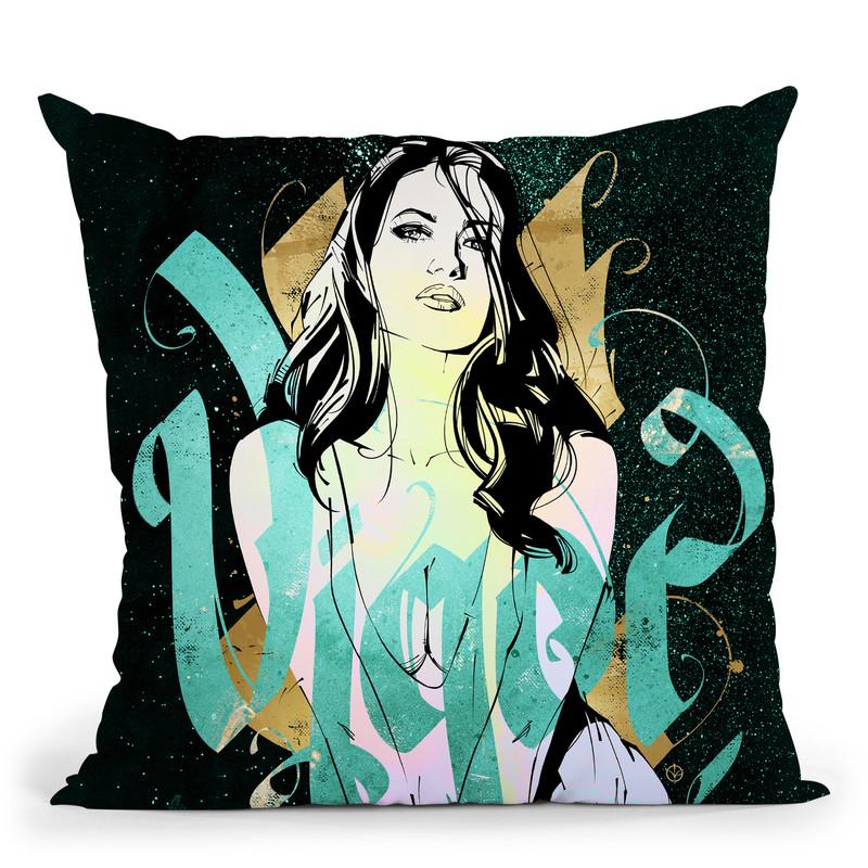 Vigor Throw Pillow By Nikita Abakumov