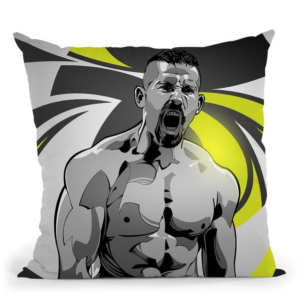 Boyka Throw Pillow By Nikita Abakumov
