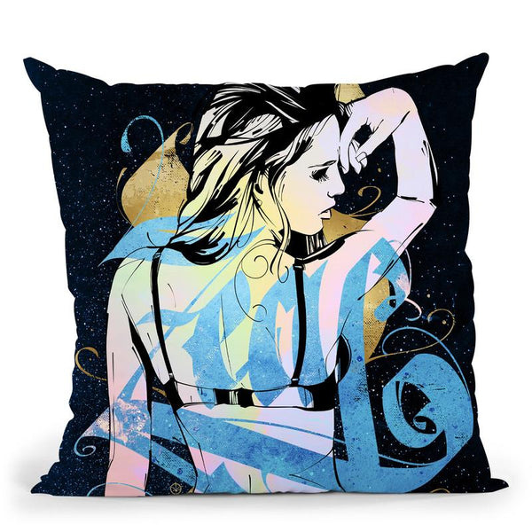 Zeal Throw Pillow By Nikita Abakumov