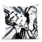 Carol Throw Pillow By Nikita Abakumov