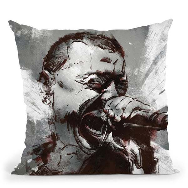 Chster Singing Throw Pillow By Nikita Abakumov