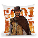 Clint Eastwood Throw Pillow By Nikita Abakumov