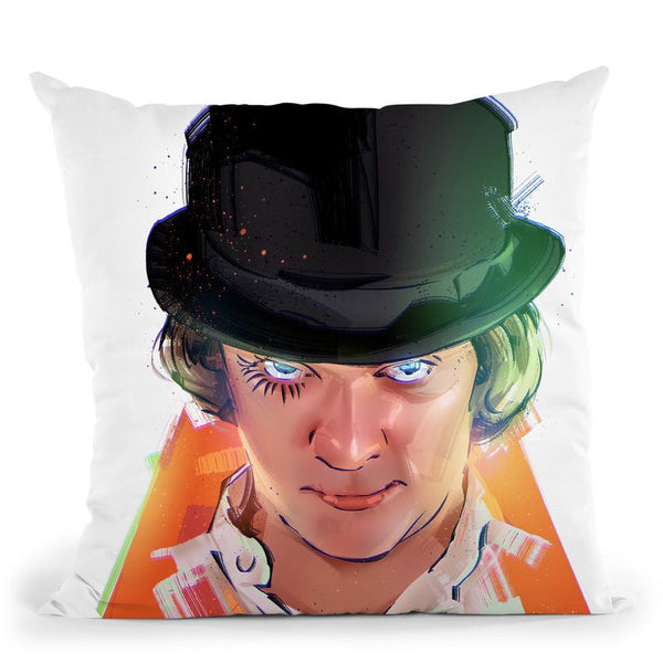 Clockwork Orange Throw Pillow By Nikita Abakumov