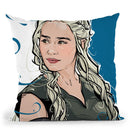 Daenerys Throw Pillow By Nikita Abakumov