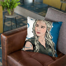 Daenerys Throw Pillow By Nikita Abakumov