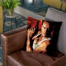 Die Hard Throw Pillow By Nikita Abakumov