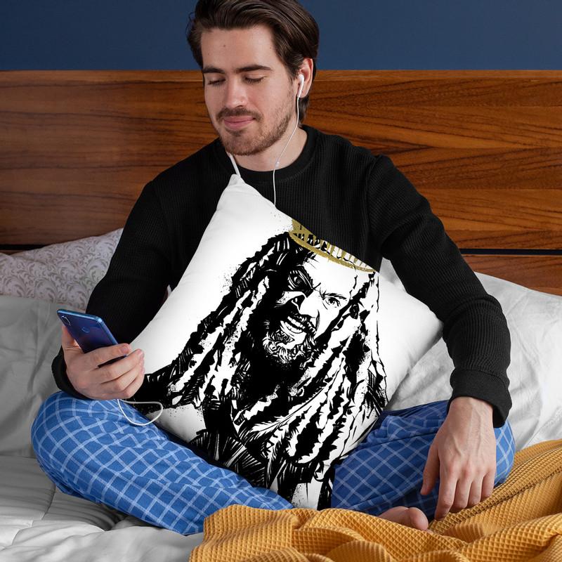 Ezekiel Throw Pillow By Nikita Abakumov