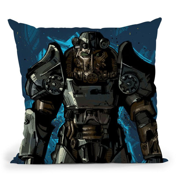 Fallout I Throw Pillow By Nikita Abakumov