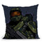 Halo Throw Pillow By Nikita Abakumov