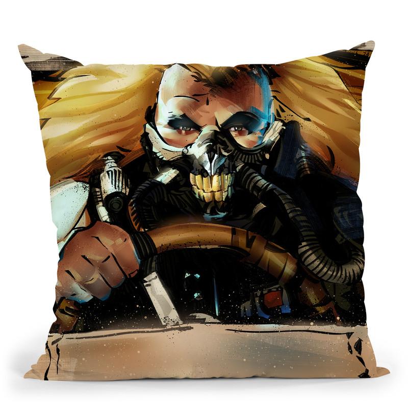 Immortan Joe Throw Pillow By Nikita Abakumov