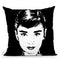 Audrey Hepburn Throw Pillow By Nikita Abakumov