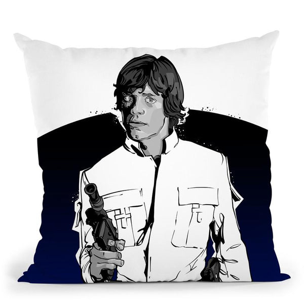 Luke Skywalker Throw Pillow By Nikita Abakumov