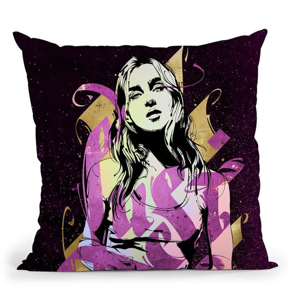 Lust Throw Pillow By Nikita Abakumov