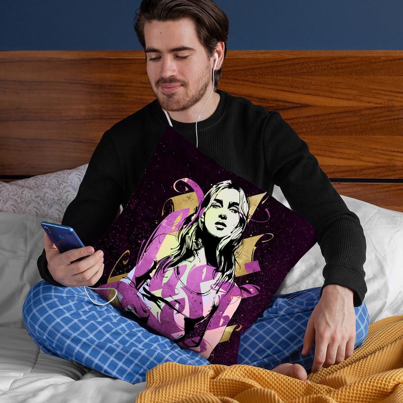 Lust Throw Pillow By Nikita Abakumov