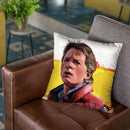 Back To The Future Throw Pillow By Nikita Abakumov