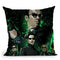 Matrix Throw Pillow By Nikita Abakumov