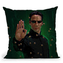 Matrix Neo Throw Pillow By Nikita Abakumov