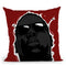 Big I Throw Pillow By Nikita Abakumov