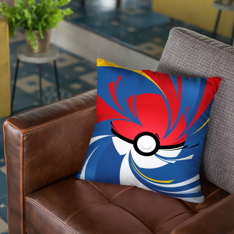Pokemon Throw Pillow By Nikita Abakumov